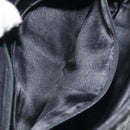 BALLY Chain Shoulder Bag Leather Black Gold Auth BA2785-19