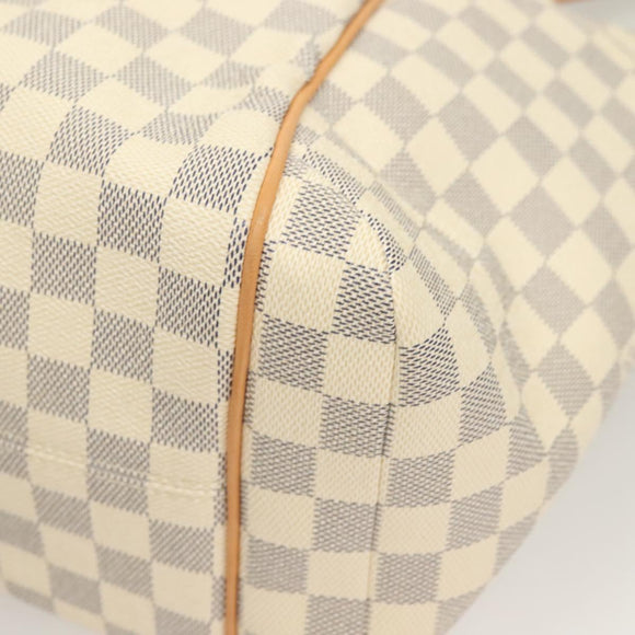 LOUIS VUITTON Damier Azur Totally MM Tote Bag N51262 LV Auth BA2803