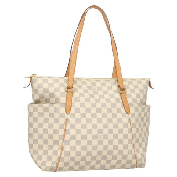 LOUIS VUITTON Damier Azur Totally MM Tote Bag N51262 LV Auth BA2803