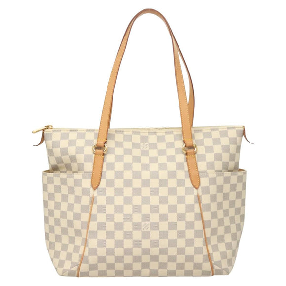 LOUIS VUITTON Damier Azur Totally MM Tote Bag N51262 LV Auth BA2803