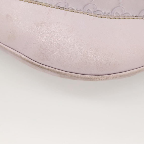 GUCCI GG Canvas Guccissima Bag Leather Outlet Purple Gold 272380 Auth BA2809