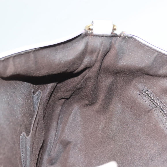 GUCCI GG Canvas Guccissima Bag Leather Outlet Purple Gold 272380 Auth BA2809