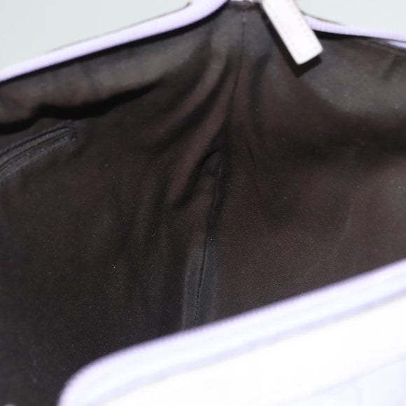 GUCCI GG Canvas Guccissima Bag Leather Outlet Purple Gold 272380 Auth BA2809