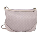 GUCCI GG Canvas Guccissima Bag Leather Outlet Purple Gold 272380 Auth BA2809-2