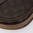 LOUIS VUITTON Monogram Jeune Fille GM Shoulder Bag M51225 LV Auth BA281-16