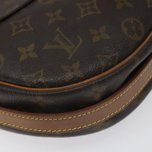 LOUIS VUITTON Monogram Jeune Fille GM Shoulder Bag M51225 LV Auth BA281