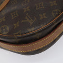 LOUIS VUITTON Monogram Jeune Fille GM Shoulder Bag M51225 LV Auth BA281-18