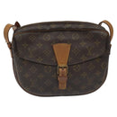 LOUIS VUITTON Monogram Jeune Fille GM Shoulder Bag M51225 LV Auth BA281-13