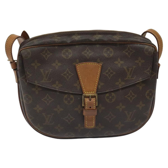 LOUIS VUITTON Monogram Jeune Fille GM Shoulder Bag M51225 LV Auth BA281