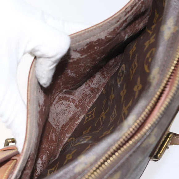 LOUIS VUITTON Monogram Jeune Fille GM Shoulder Bag M51225 LV Auth BA281