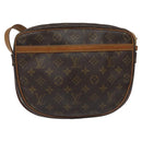 LOUIS VUITTON Monogram Jeune Fille GM Shoulder Bag M51225 LV Auth BA281-2