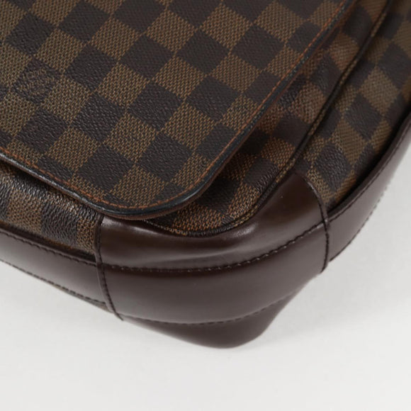 LOUIS VUITTON Damier Ebene Bastille Shoulder Bag N45258 LV Auth BA2818