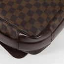 LOUIS VUITTON Damier Ebene Bastille Shoulder Bag N45258 LV Auth BA2818-16