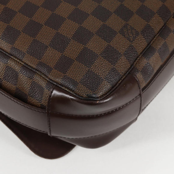 LOUIS VUITTON Damier Ebene Bastille Shoulder Bag N45258 LV Auth BA2818