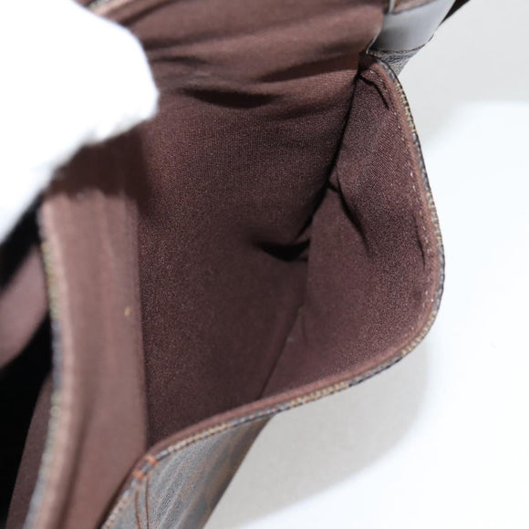 LOUIS VUITTON Damier Ebene Bastille Shoulder Bag N45258 LV Auth BA2818