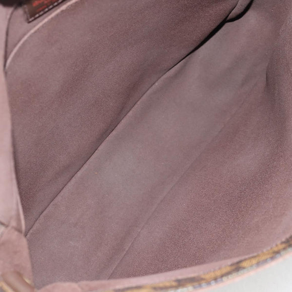 LOUIS VUITTON Damier Ebene Bastille Shoulder Bag N45258 LV Auth BA2818