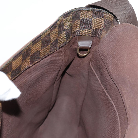 LOUIS VUITTON Damier Ebene Bastille Shoulder Bag N45258 LV Auth BA2818