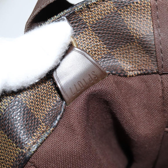 LOUIS VUITTON Damier Ebene Bastille Shoulder Bag N45258 LV Auth BA2818