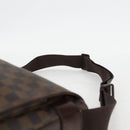 LOUIS VUITTON Damier Ebene Bastille Shoulder Bag N45258 LV Auth BA2818-14
