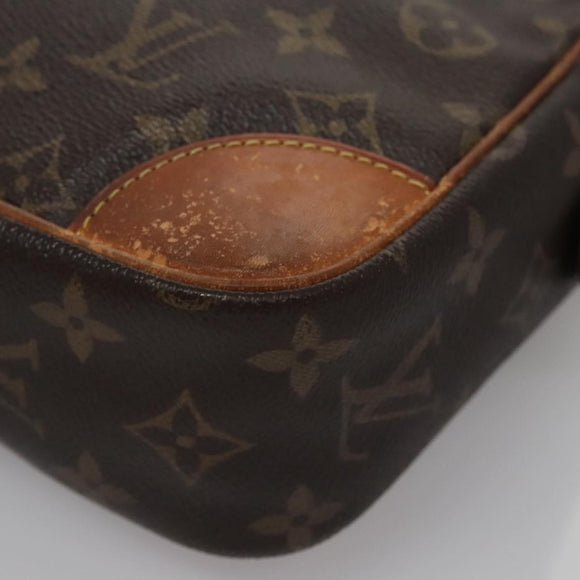 LOUIS VUITTON Monogram Compiegne 28 Clutch Bag M51845 LV Auth BA282