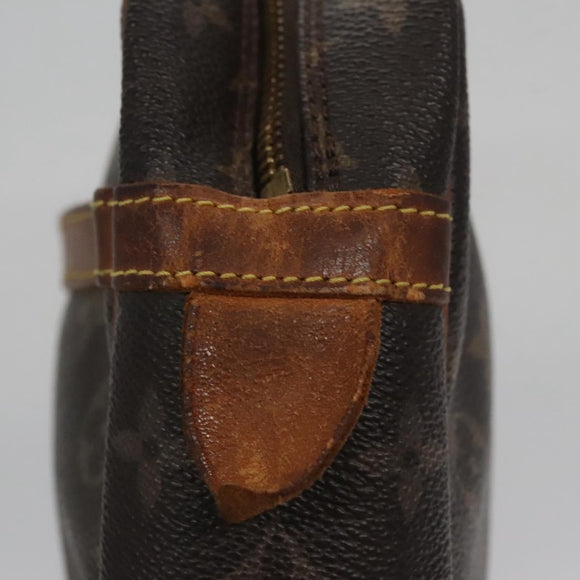 LOUIS VUITTON Monogram Compiegne 28 Clutch Bag M51845 LV Auth BA282