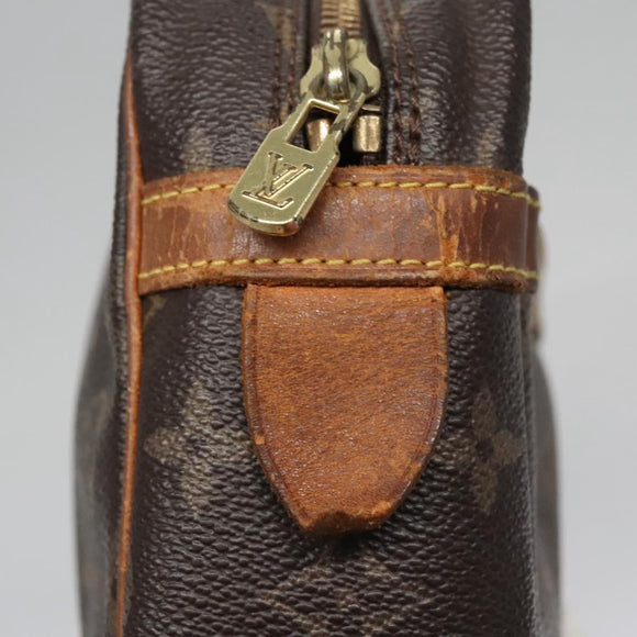 LOUIS VUITTON Monogram Compiegne 28 Clutch Bag M51845 LV Auth BA282