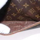 LOUIS VUITTON Monogram Compiegne 28 Clutch Bag M51845 LV Auth BA282-11