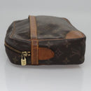 LOUIS VUITTON Monogram Compiegne 28 Clutch Bag M51845 LV Auth BA282-5