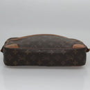 LOUIS VUITTON Monogram Compiegne 28 Clutch Bag M51845 LV Auth BA282-7