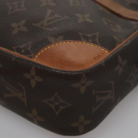 LOUIS VUITTON Monogram Compiegne 28 Clutch Bag M51845 LV Auth BA282