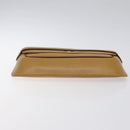 CARTIER Clutch Bag Leather Yellow Gold Auth BA2823-6