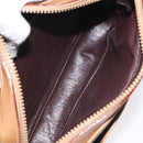 GUCCI Micro GG Canvas Shoulder Bag Brown Gold Auth BA2829-18