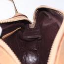 GUCCI Micro GG Canvas Shoulder Bag Brown Gold Auth BA2829-19