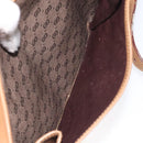 GUCCI Micro GG Canvas Shoulder Bag Brown Gold Auth BA2829-22