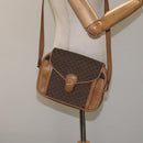 GUCCI Micro GG Canvas Shoulder Bag Brown Gold Auth BA2829-23