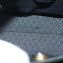 GUCCI Bamboo Hand Bag Suede 2way Black Gold 000 122 0316 Auth BA2836-10