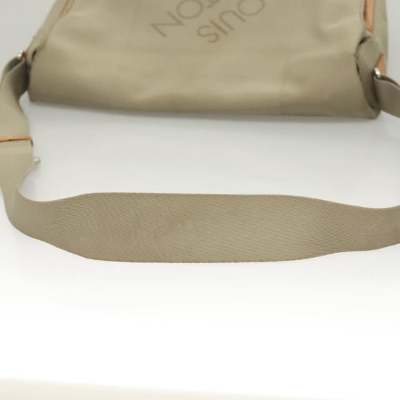 LOUIS VUITTON Damier Geant Messager NM Shoulder Bag Gray LV Auth BA2846