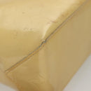 LOUIS VUITTON Monogram Vernis Reade PM Hand Bag Beige M91334 LV Auth BA2848-9