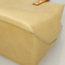 LOUIS VUITTON Monogram Vernis Reade PM Hand Bag Beige M91334 LV Auth BA2848-14