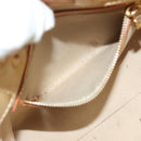 LOUIS VUITTON Monogram Vernis Reade PM Hand Bag Beige M91334 LV Auth BA2848-21