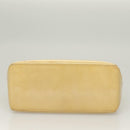 LOUIS VUITTON Monogram Vernis Reade PM Hand Bag Beige M91334 LV Auth BA2848-5