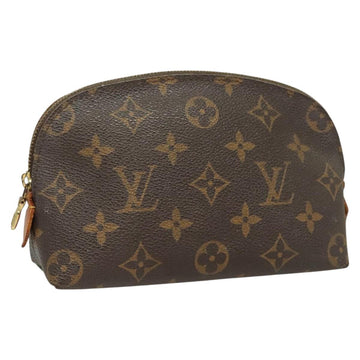 LOUIS VUITTON Monogram Pochette Cosmetic PM Cosmetic Pouch M47515 LV Auth BA2852