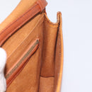 MCM Logogram Vicetos Shoulder Bag PVC Leather Brown Gold Auth BA2858-17