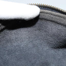 MCM Logogram Vicetos Shoulder Bag PVC Leather White Navy gold Auth BA2859-17