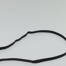 MCM Logogram Vicetos Shoulder Bag PVC Leather White Navy gold Auth BA2859-8