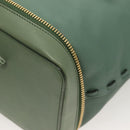 Chloe Ellen Tote Bag Leather Green Auth BA2869-11