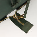 Chloe Ellen Tote Bag Leather Green Auth BA2869-14