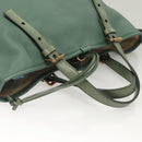 Chloe Ellen Tote Bag Leather Green Auth BA2869-6