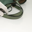 Chloe Ellen Tote Bag Leather Green Auth BA2869-7