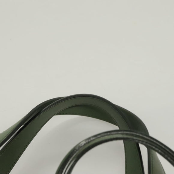 Chloe Ellen Tote Bag Leather Green Auth BA2869